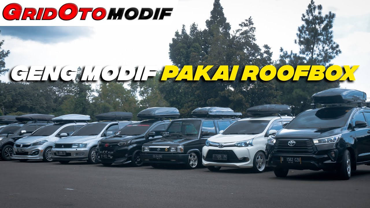 Tips Aman dan Gaya Mudik Lebaran Dengan Modifikasi Mobil Pasang Roofbox | Modifikasi Mobil