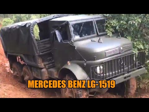 MERCEDES BENZ LG-1519 6x6 Off Road Truck | Caterpillar Truck
