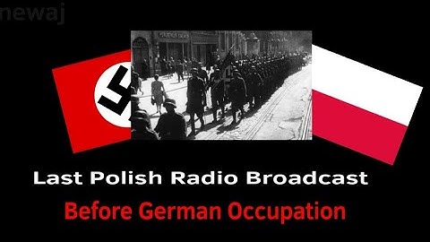 Last Polish Radio Broadcast Before German Occupation (1939)