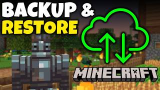 How To Load a Backup in Minecraft (Restore/Recover Your World!)