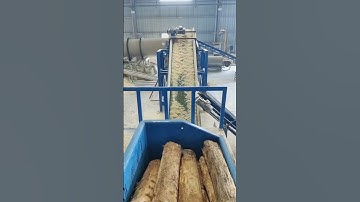 Dây chuyền sản xuất dăm bào ép khối Máy làm dăm bào 2023 Wood shaving machine(3)