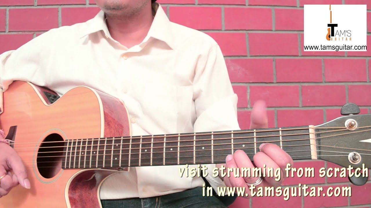 Blowin in the wind (Bob Dylan) guitar lesson YouTube