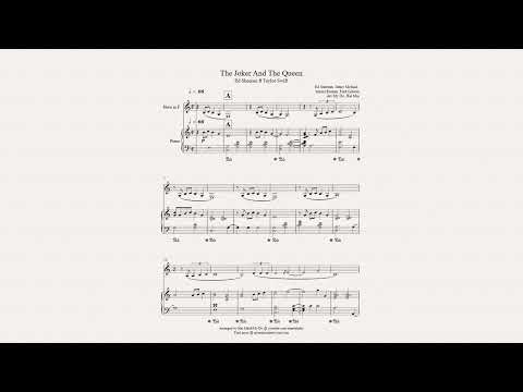 The Joker and The Queen for Horn in F solo and Piano Accompaniment - Ed Sheeran