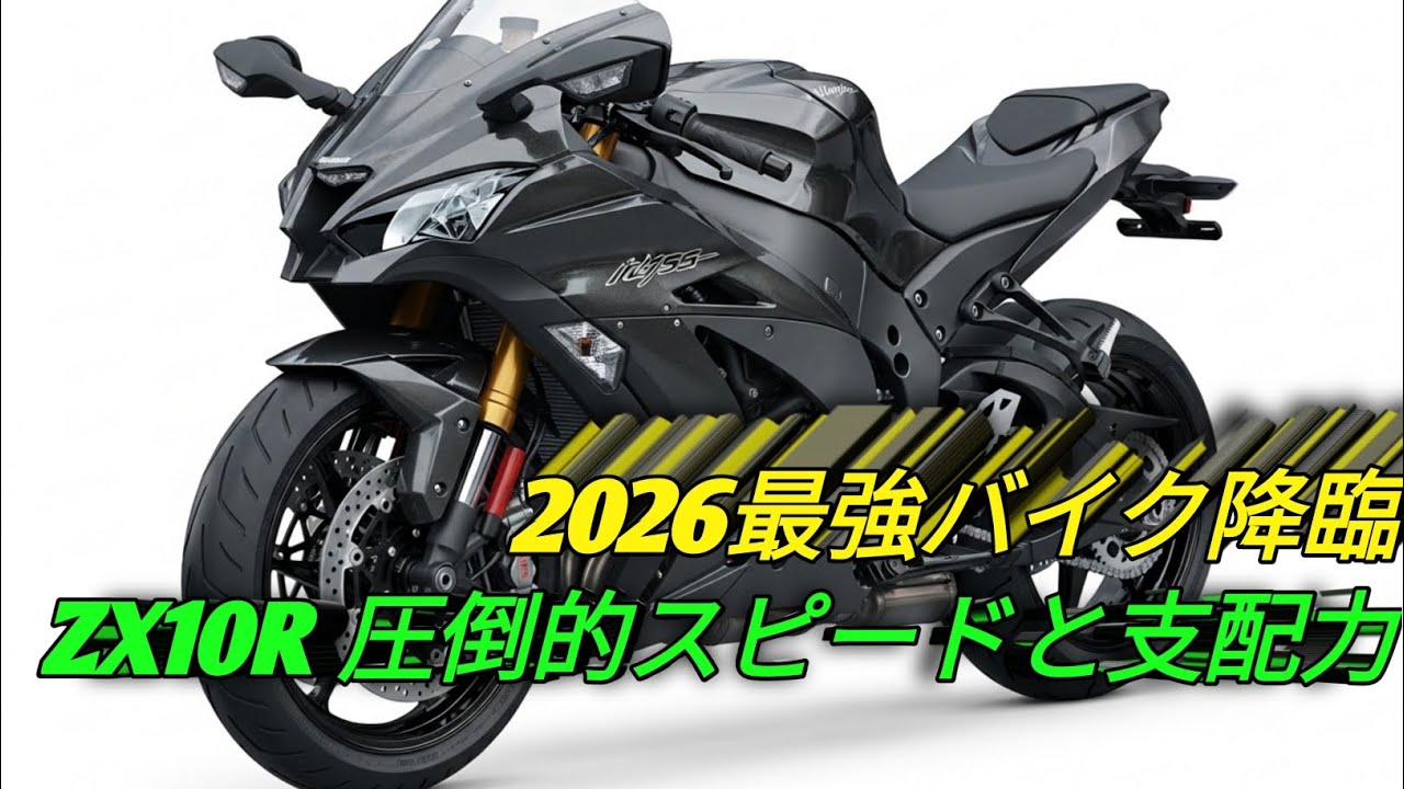 10月1日配信予定ページ The new 2026 Kawasaki Ninja ZX10R is fully unveiled: The ultimate