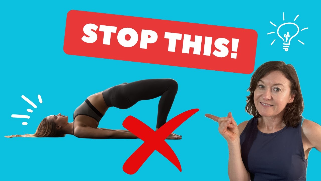Stop These Glute Bridge Mistakes  (and try this instead)