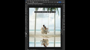 Create Realistic Water Reflection in Photoshop #shorts