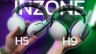 Ігрові навушники від Sony - Inzone H5 та H9