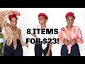 What I Thrifted For $23! Fashion Thrift Haul | RushOurFashion