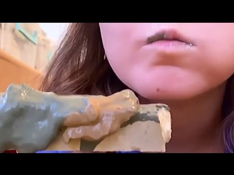 🔵Best Oddly Satisfying & Strange Edible Chalk Eating ASMR, *Dry  Crunchy