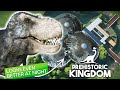 INDOOR SNOW BIOME for the feathered T. Rex | Prehistoric Kingdom SPEEDBUILD & TOUR