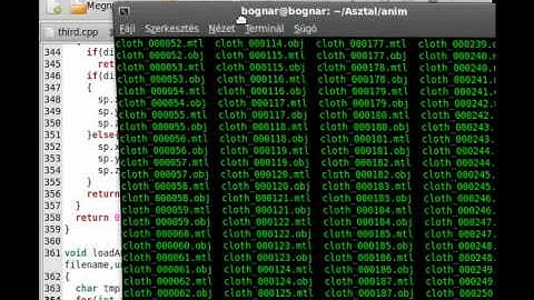 OpenGL (SDL,C++) tutorial 20 - animation (the simple way)