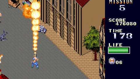 Mega Drive Longplay [120] Mercs