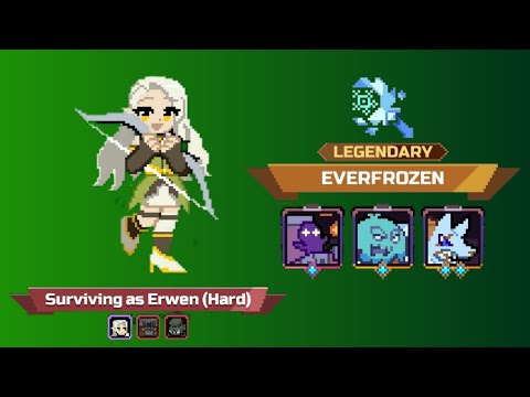 Surviving as Erwen Stage 5 Hard w/Everfrozen | Overgeared Heroes 