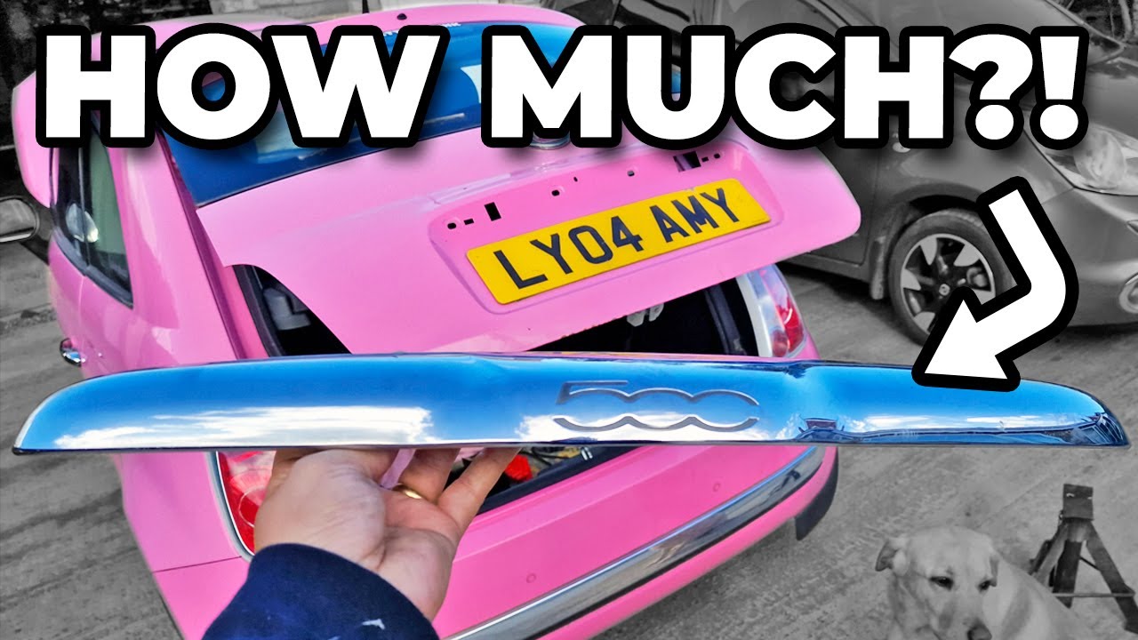Fiat Wanted Over £200 To Repair A Number Plate Light On Our Fiat 500
