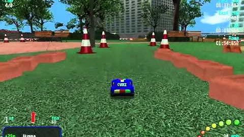 Re-Volt Custom Track Go Play Outside! by zorbah, 8 Lap Race