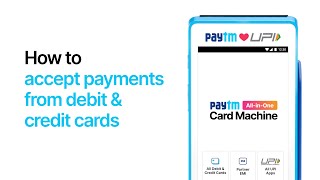 How to Accept Debit/Credit Card Payments with Paytm Card Machine - English | #PaytmKaro screenshot 1