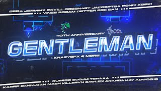 【𝟴𝗞】GENTLEMAN by KrazyGFX & more | Semi-Deco Level | Gangnam Style Sequel | Geometry Dash 2.11