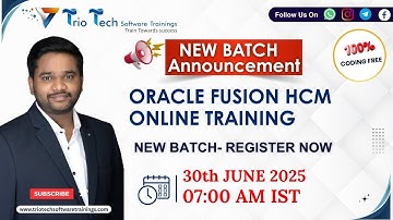 Oracle Fusion HCM Cloud Online Training | No Coding Needed 2025 |Oracle Fusion HCM #oraclehcm