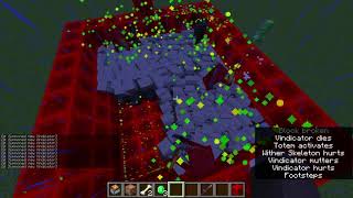 299 Vindicator vs 5 Wither Skeleton with 64 Totem of undying | Minecraft | RANDOMIZED screenshot 4