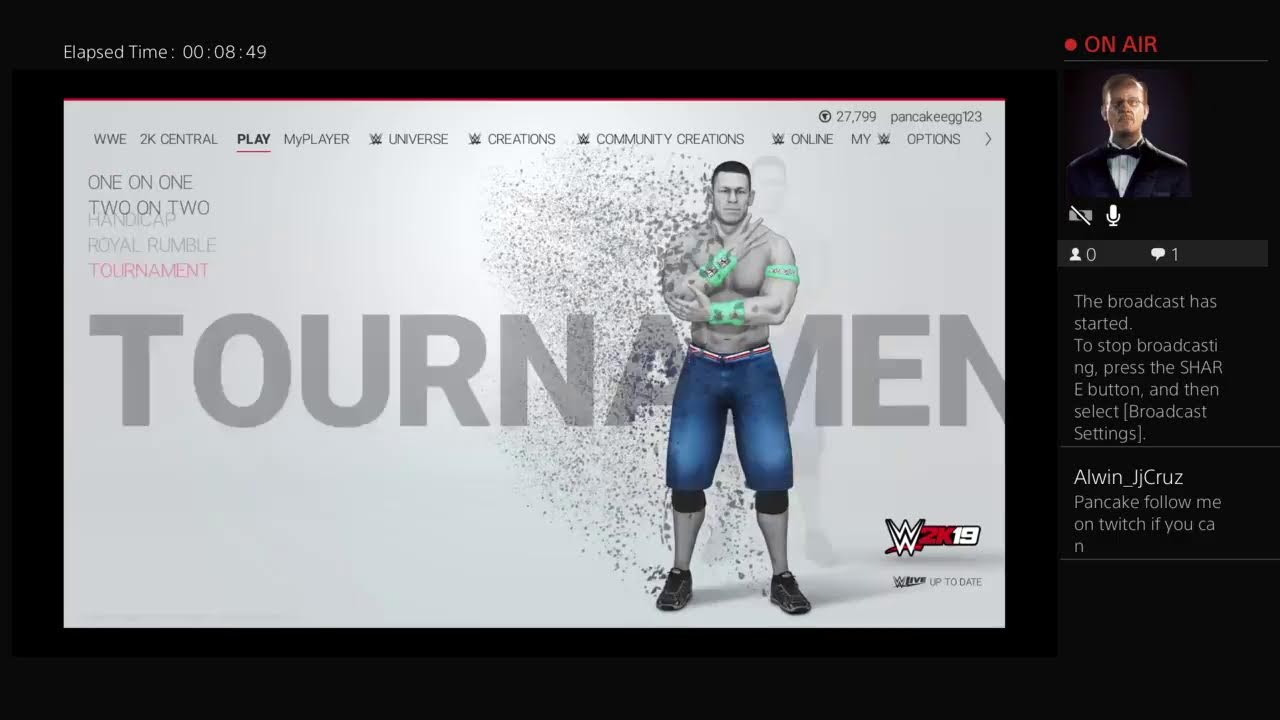 Recreating classic WWE matches/Moments