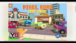 Pixel Road Taxi Depot Resimi