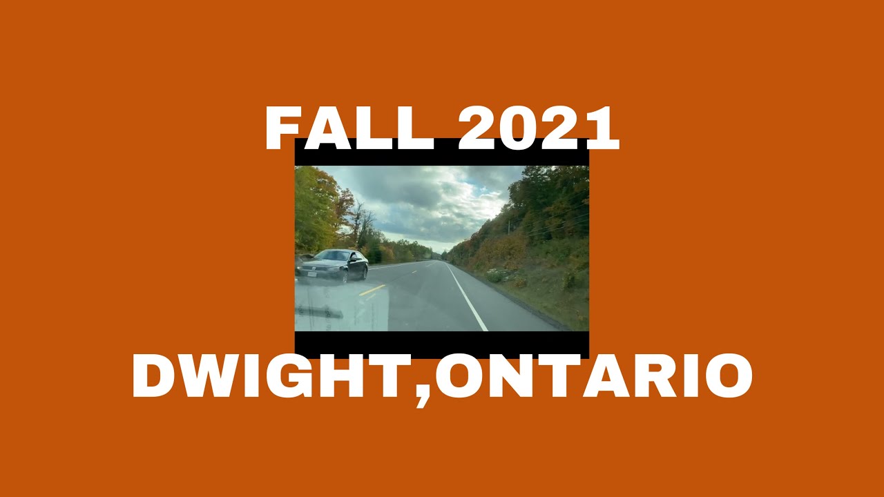 FALL 2021 DWIGHT , ONTARIO highway35 YouTube