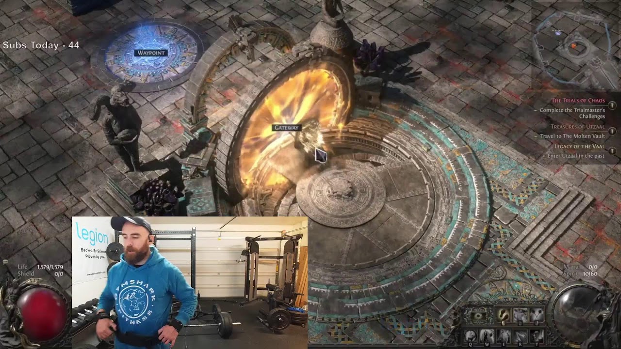 🔥PoE 2: TITAN WARRIOR Leveling Review & Morning Gym🔥