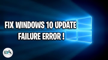 FIX Windows 10 Update Failure Error 80240020-800706d3 !