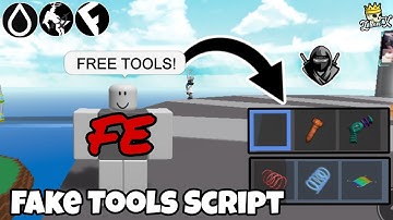 FE Fake Tools Script | Hydrogen • Fluxus