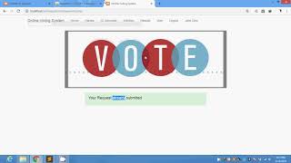 Online Voting System using PHP+SQL in urdu tutorials 021