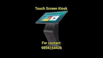 Touch Screen Kiosk | Interactive Kiosk by MidAir Fabrication | All India Supply | Call 9894154436