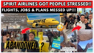 From Takeoff to Shutdown Spirit Airlines Chaos Explained 😳✈️