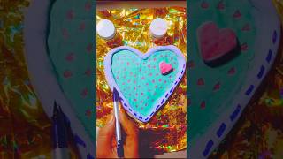 Lovely Heart Painting Idea 💕 #drawing #painting #art #short