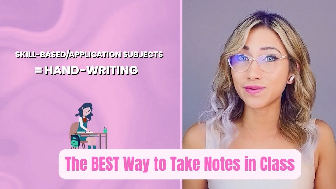 The BEST Way to Take Notes in Class that Translate to Good Grades!