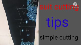 Suit Cutting Step By Step Simple Suit Cutting Kurti Kameez