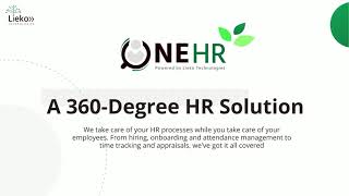 my OneHR  (RR) - Complete Employee Lifecycle Management - Recruitment to Retirement