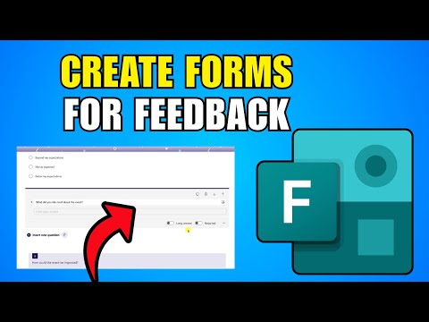 How To Create Microsoft Forms For Feedback 2026 (Step By Step Guide)