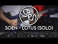 Soen Lotus Solo Guitar Cover Screen Tabs