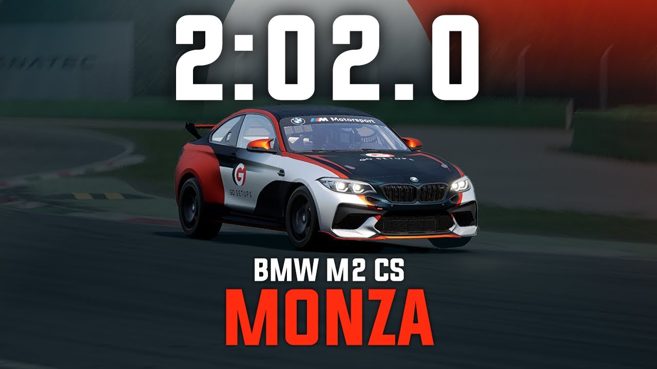 Monza 2:02.0 - BMW M2 CS - GO Setups | ACC 1.10.1 - YouTube