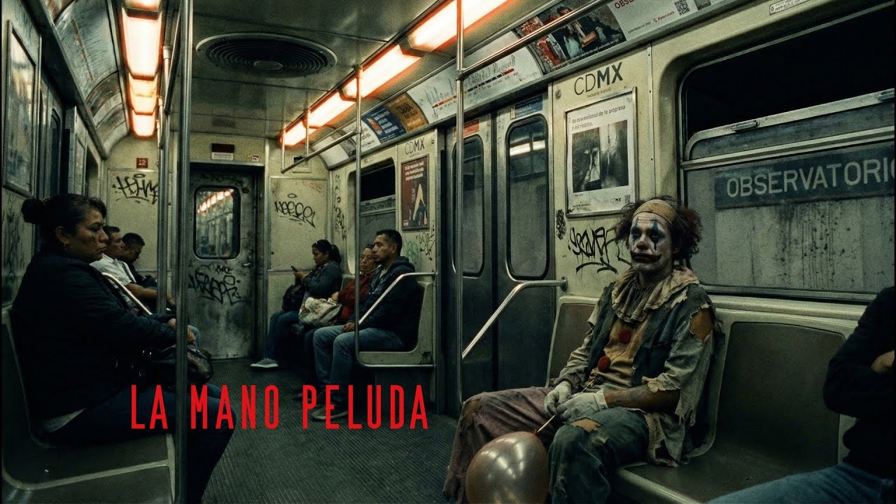 LA MANO PELUDA  - ESTACION DEL METRO OBSERVATORIO, CDMX (UN TRISTE PAYASO)