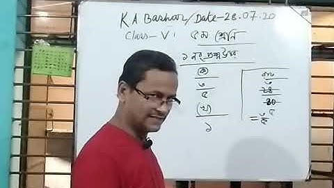 Class-5. Math Exam salutation class. 28/7/20