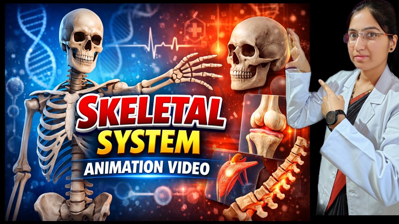 Skeletal System (Animation) Explained Simply | Bones, Joints ...