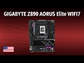 Motherboard GIGABYTE Z890 AORUS Elite WIFI7 REVIEW
