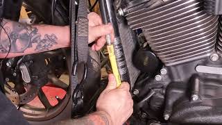 M8 Harley Clutch Adjustment With New Style Cable