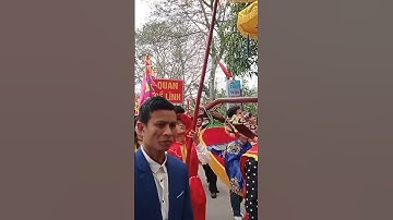 Độc đáo Đại Lễ Rước vua Đức Thánh Huyền, Bằng người thật