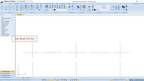 GstarCAD Architecture 2021: Cavity Wall