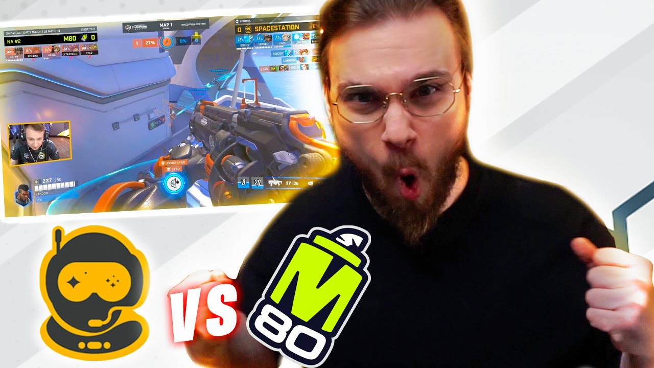 FIRST MAP 5 IN THE TOURNAMENT SPACESTATION GAMING VS M80 OVERWATCH