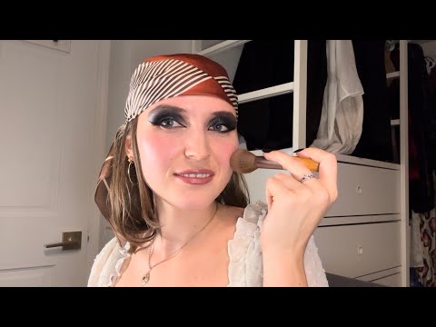 ASMR BFF FaceTime POV: Getting Ready For A Halloween Party 🎃