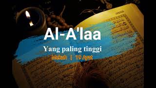 Surah Alalaa S087 terjemahan  Bahasa Melayu