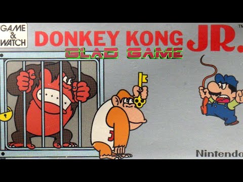 Donkey Kong Junior(1982) - Прохождение